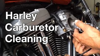 How To: Harley Davidson Sportster Carburetor Cleaning