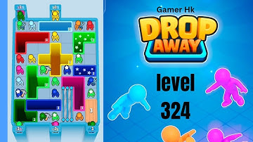 Drop Away level 324 Walkthrough Solution 