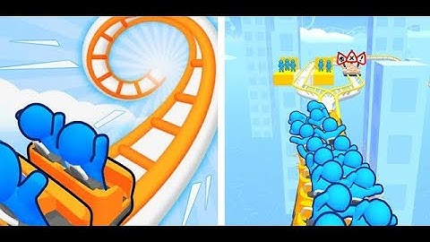 runner coaster gameplay all levels android.ios