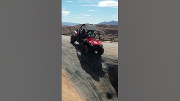 The big hot tub the black hole Polaris RZR 570 Moab Utah