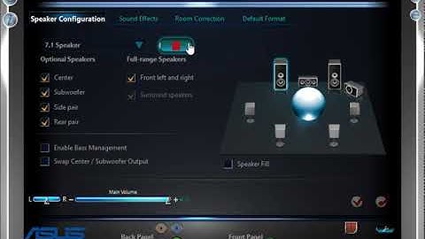 Realtek HD Audio Manager music