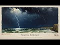Storm’s Embrace 4K | A Symphony of Rain & Handpan | Sleep Work Study Read 作業用 リラックス 勉強 作业用 放松 学习