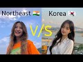 Northeast indian girls vs south korean girls  pj tiprasa