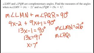 Angle Pairs 1