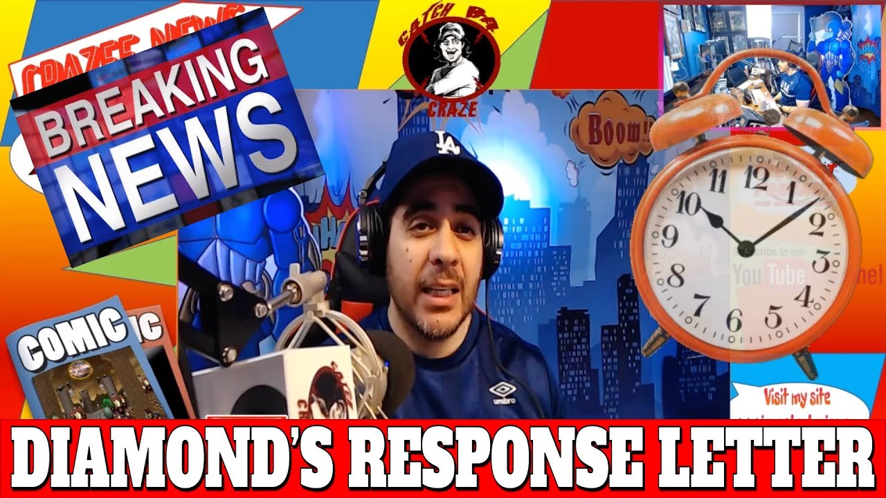 Diamond Comic Distributors Response letter to DC split - YouTube