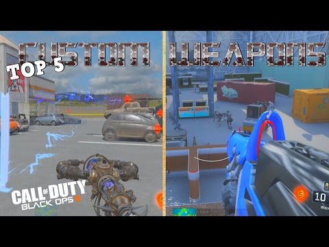 TOP 5 BO3 WEAPONS ON MULTIPLAYER FROM BLACK OPS 3 MOD TOOLS! (Black Ops 3/BO3 Mods)