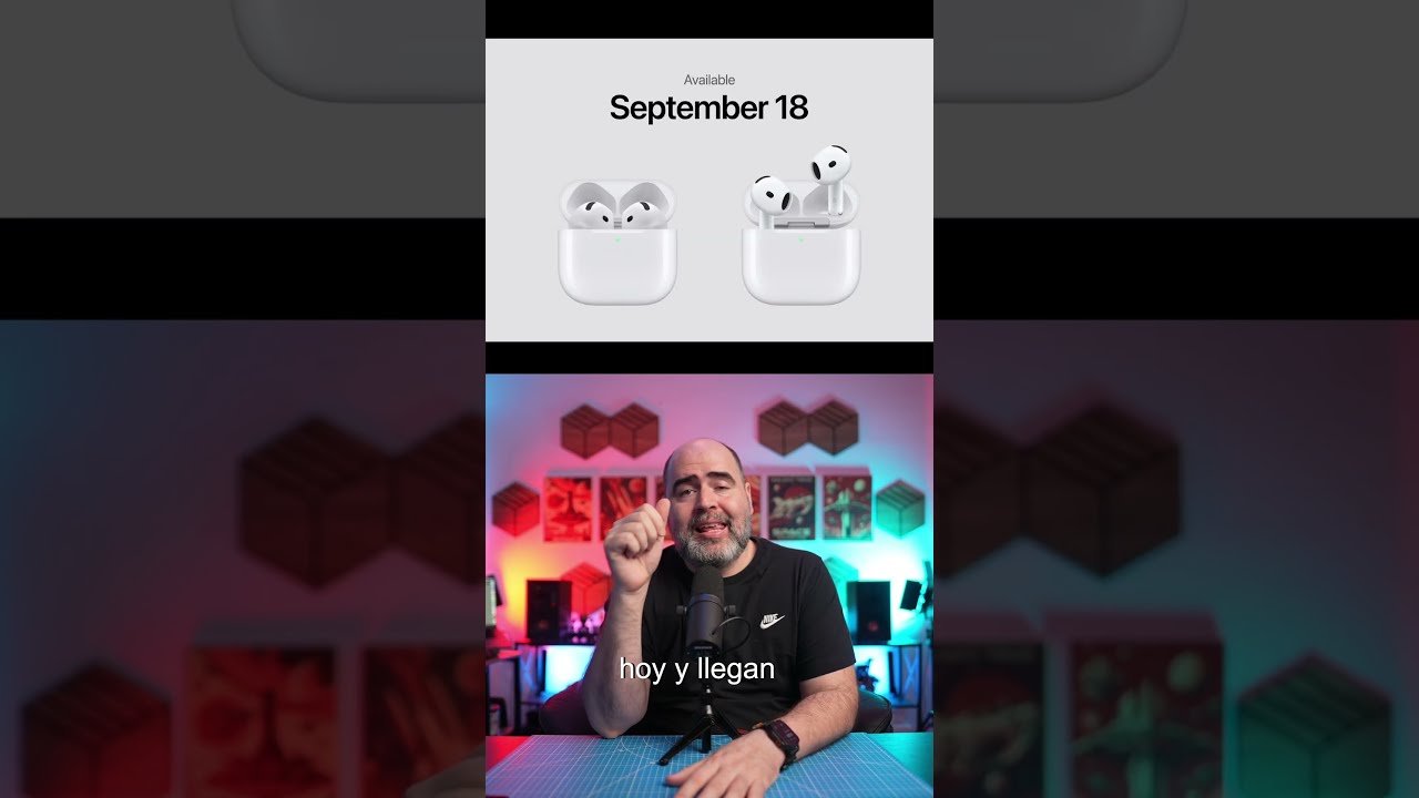 Apple lanza los AirPods 5 y la gran novedad es la de cancelación de ruido en todas las versiones