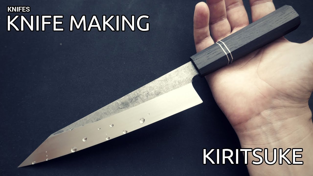 Knife Making Kiritsuke Japan Kitchen Knife Youtube
