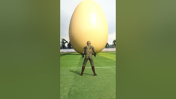 Smashing the Golden Egg 3D Special Effects | 3D Animation #shorts #youtubeshorts