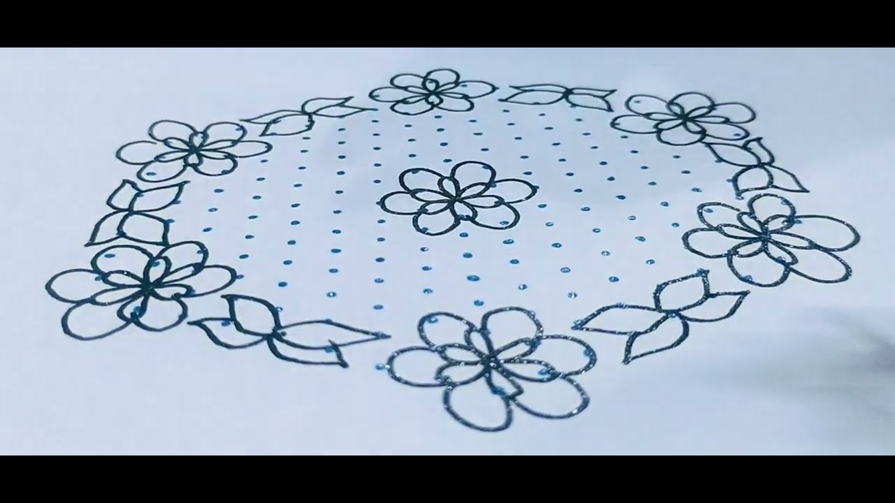 💕💕Beautiful Rangoli 💕 💕