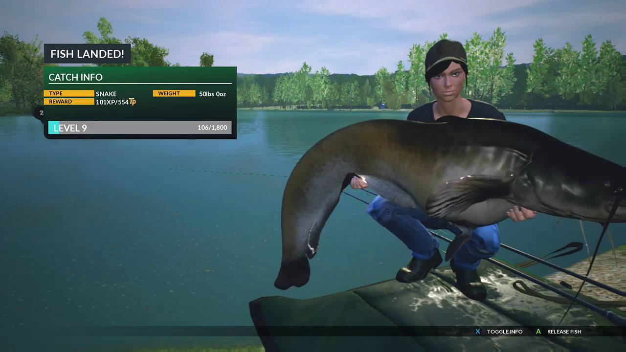 Boss Catfish, Dovetail Games Euro Fishing