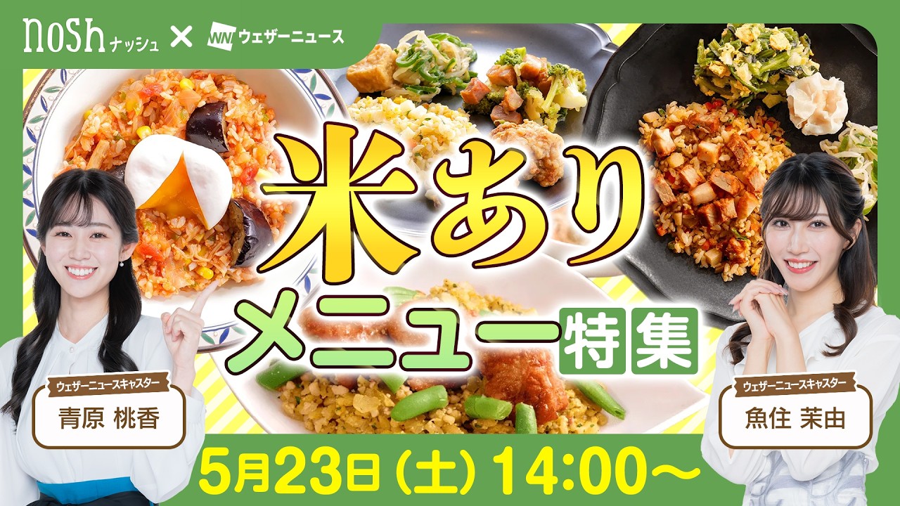 nosh] Enjoy a complete meal! A caster reviews rice-based dishes