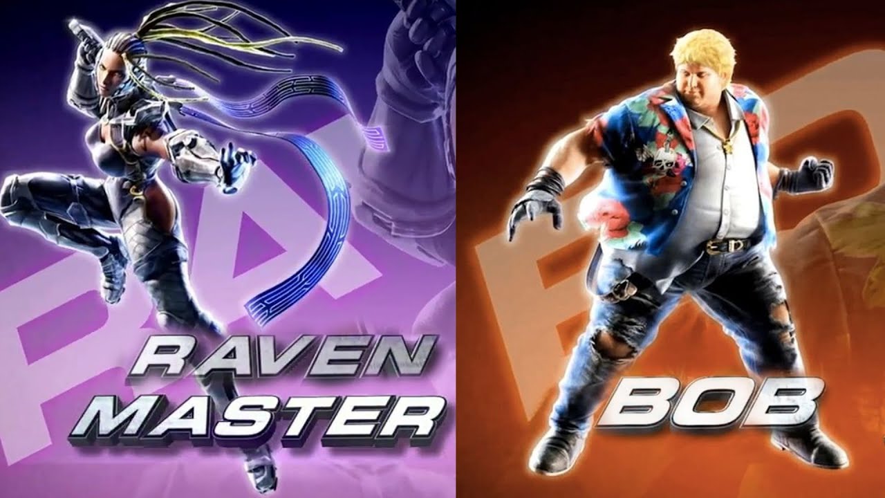 Tekken 7 - Master Raven and Bob Gameplay - YouTube