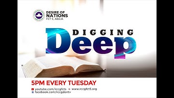 DON TV // DIGGING DEEP (BIBLE STUDY)  - 07/09/2021