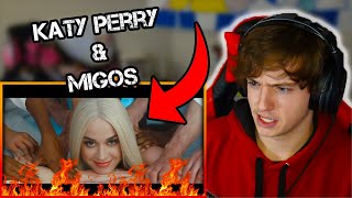 WHAT IS SHE DOING! | WeReact #28!!! | Katy Perry - Bon Appétit (Official) ft. Migos