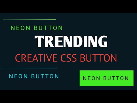Css button effect || css button with nice animation effects || html css glowing buttons