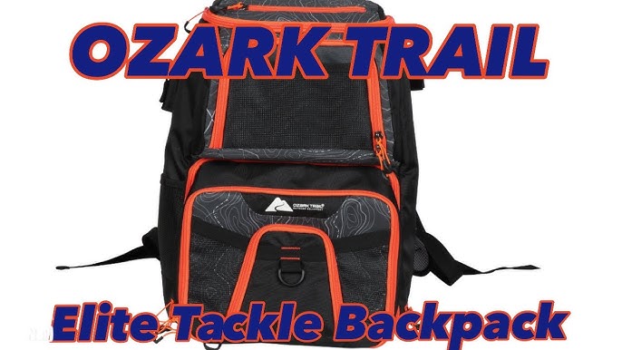 Ozark Trail Elite Durable Fishing Tackle Backpack Review 