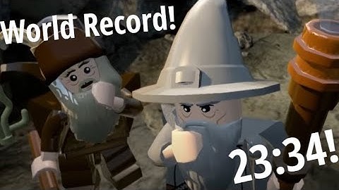 [World Record] Lego the Hobbit Restricted Any% Speedrun! (23:34)