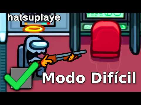 NO OUTLINE! I ACTIVATED HARD MODE IN THE MECHA CHAMELEON AMONG US MOD!