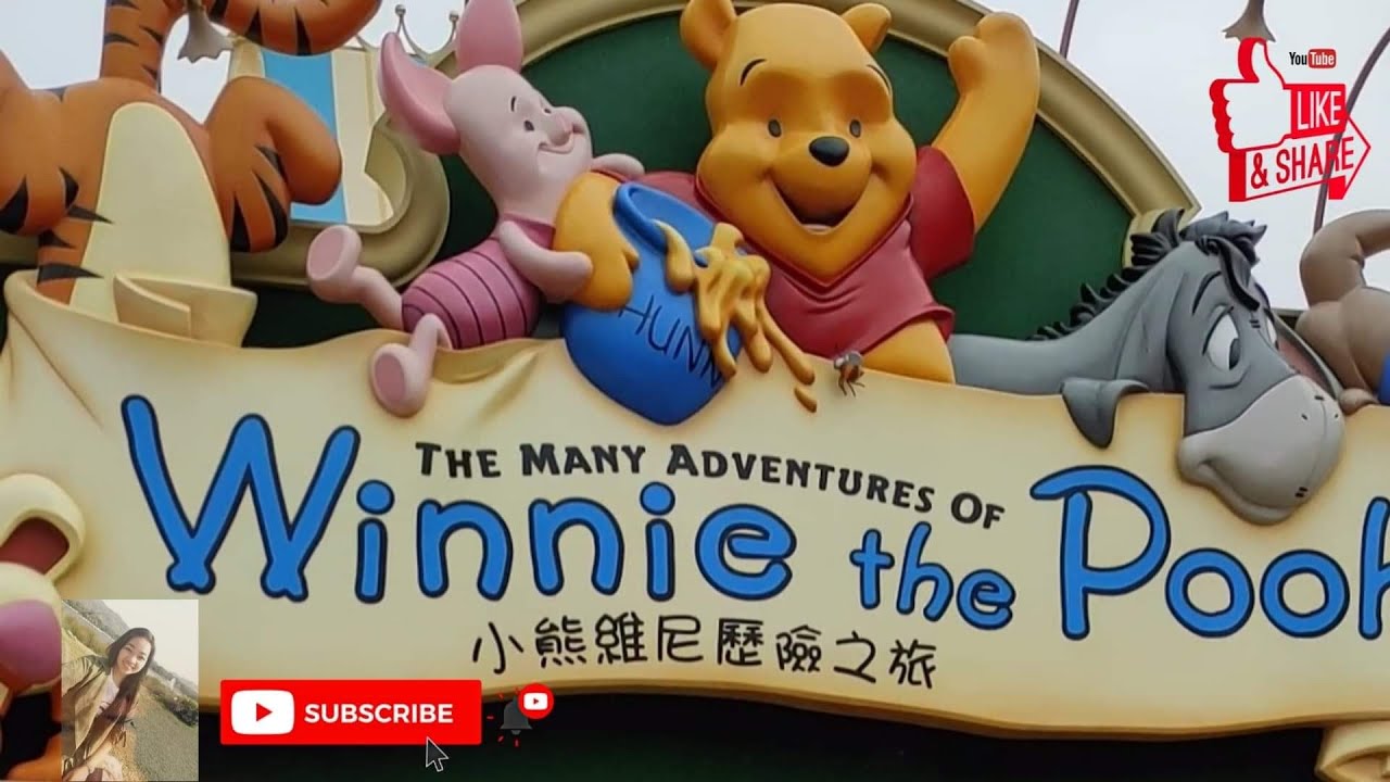 The Many Adventures Of Winnie The Pooh | Hongkong Disneyland | krishelle