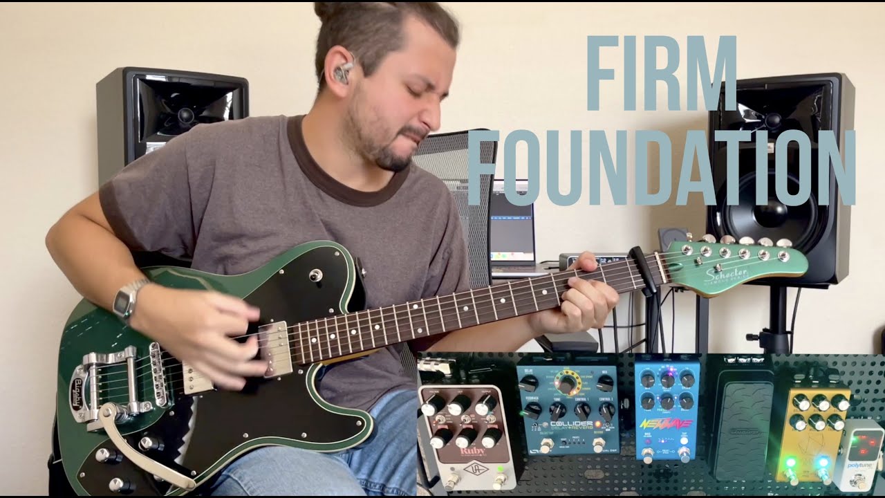 Firm Foundation Cody Carnes (Electric Guitar Cover) YouTube