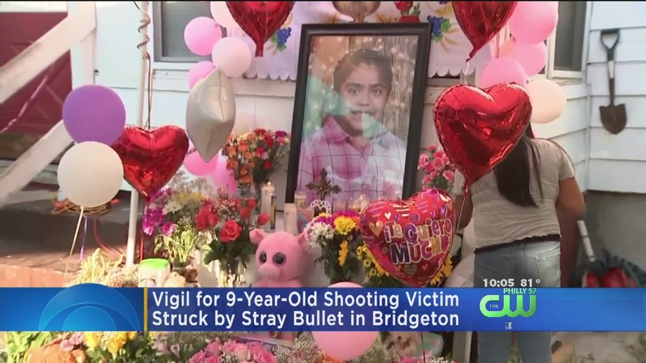 Vigil Held For Girl Killed By Stray Bullet In Bridgeton - YouTube