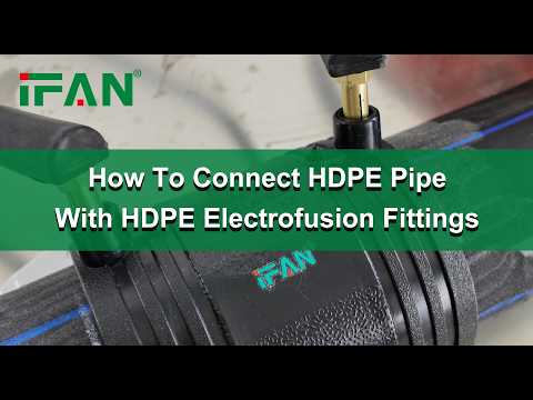 How to Connect HDPE Pipe with HDPE Electrofusion Fittings | Standard Step-by-Step Operation