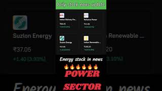 Daily stock news update || Energy stocks in news investment finance powerstocks