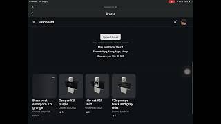 How to add clothing to your Roblox Group!