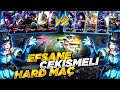 EFSANE ÇEKİŞMELİ 33 DAKİKALIK 5 vs 5 HARD MAÇ! | HER SANİYESİ AKSİYON DOLU  | Mobile Legends