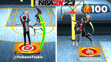 MY "4 WAY GOAT" BUILD BROKE THE 1V1 COURT IN THE STAGE ON NBA2K23!