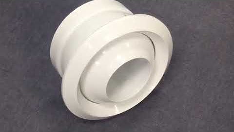 Modern Air Diffuser Jet Nozzle Diffuser, Corrosion Resistant Aluminium Material