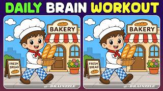 [Brain Training Spot the Difference] Brain Workout Challenge Find 3 Differences (A Bit Tricky) screenshot 5