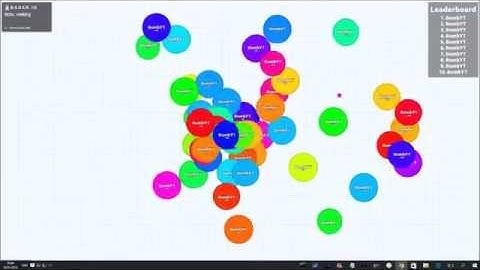 Agar io 100+ Bots Gameplay! (private server)