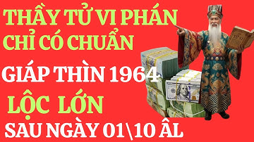 Giáp Thìn 1964 ĐÓN LỘC CUỐI NĂM: Sau 1/10 Âm Lịch, Thần Tài Độ Mạng - Phát Tài Phát Lộc