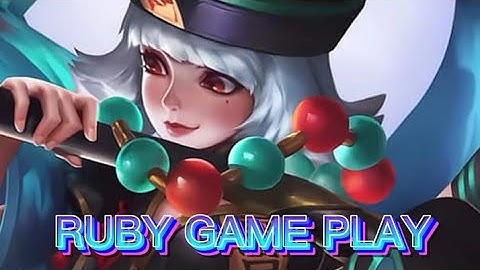 Ruby unstoppable kill🤣#MLBB!!!