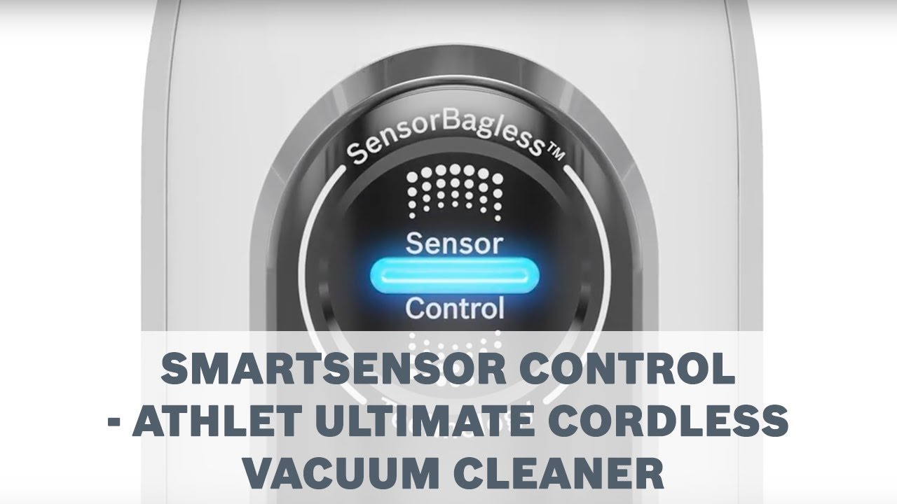 SmartSensor Control - Athlet Ultimate Cordless Vacuum Cleaner - YouTube