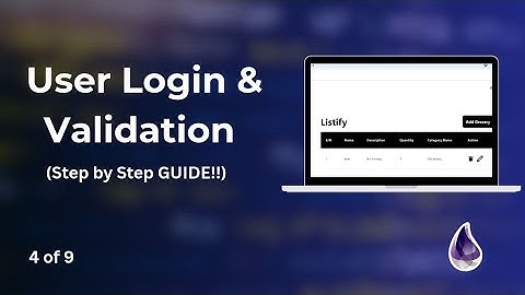 Elixir CRUD: User Login & Validation (Step-by-Step Guide)