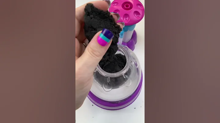 Gorgeous Black Sand Squishy Stress Ball