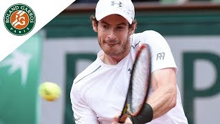 Andy Murray's Backhand - Shot Analysis 2016 | Roland-Garros