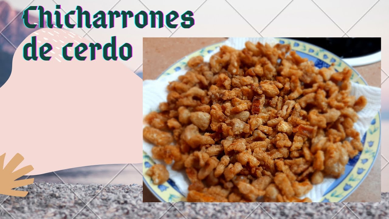 Chicharrones de Cerdo!! cómo sacarlos y obtener también la manteca
