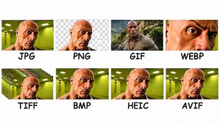 Every Major Image Format Explained in 8 Minutes 
