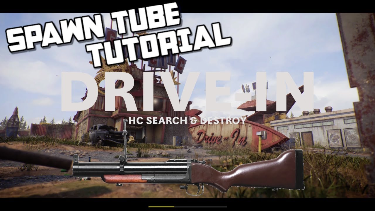 Black Ops Cold War - Spawn Tube Tutorial (Drive-in)