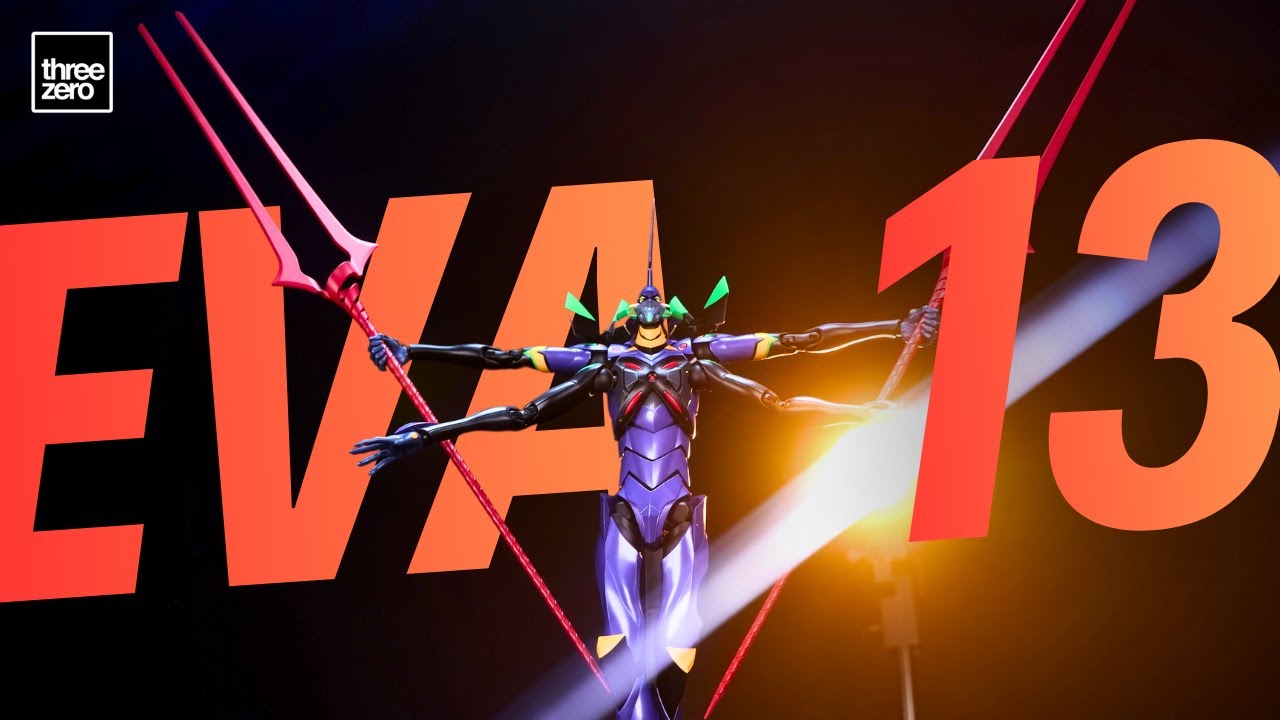 [4K] Обзор фигурки threezero ROBO-DOU EVANGELION 13: дизайн, сборка и артикуляция
