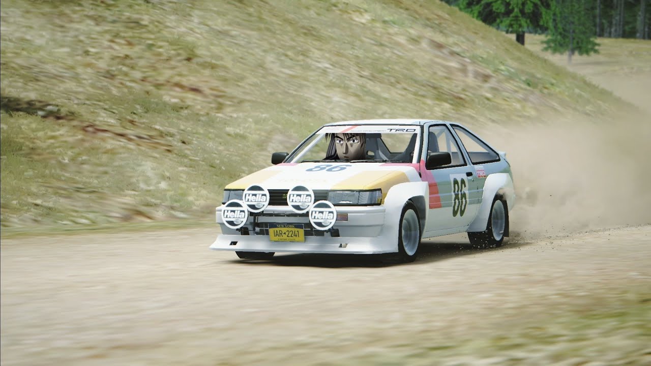 Takumi's FIRST RALLY Run! - INITIAL D Sequel/MF GHOST Prequel - Toyota ...