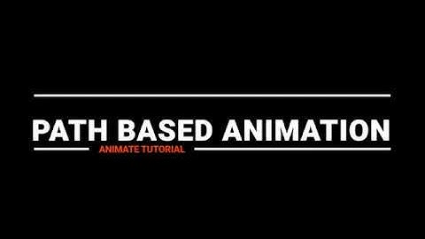 Path Based Animation