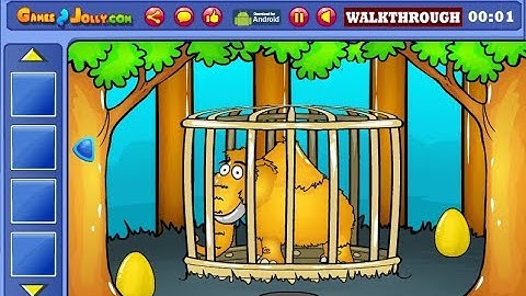 G2J Elephant Rescue From Cage Walkthrough [Games2Jolly]