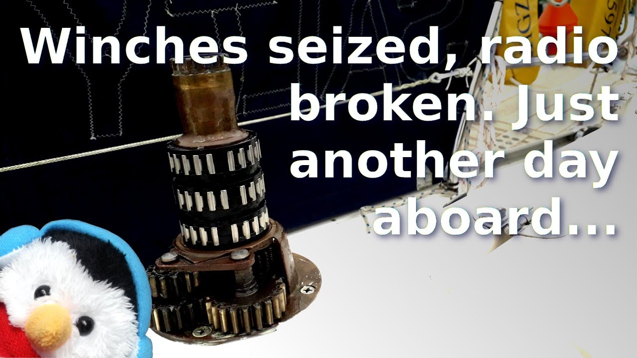 Sailing Northern Ireland - Winch service - radio cable - Ep. 279
