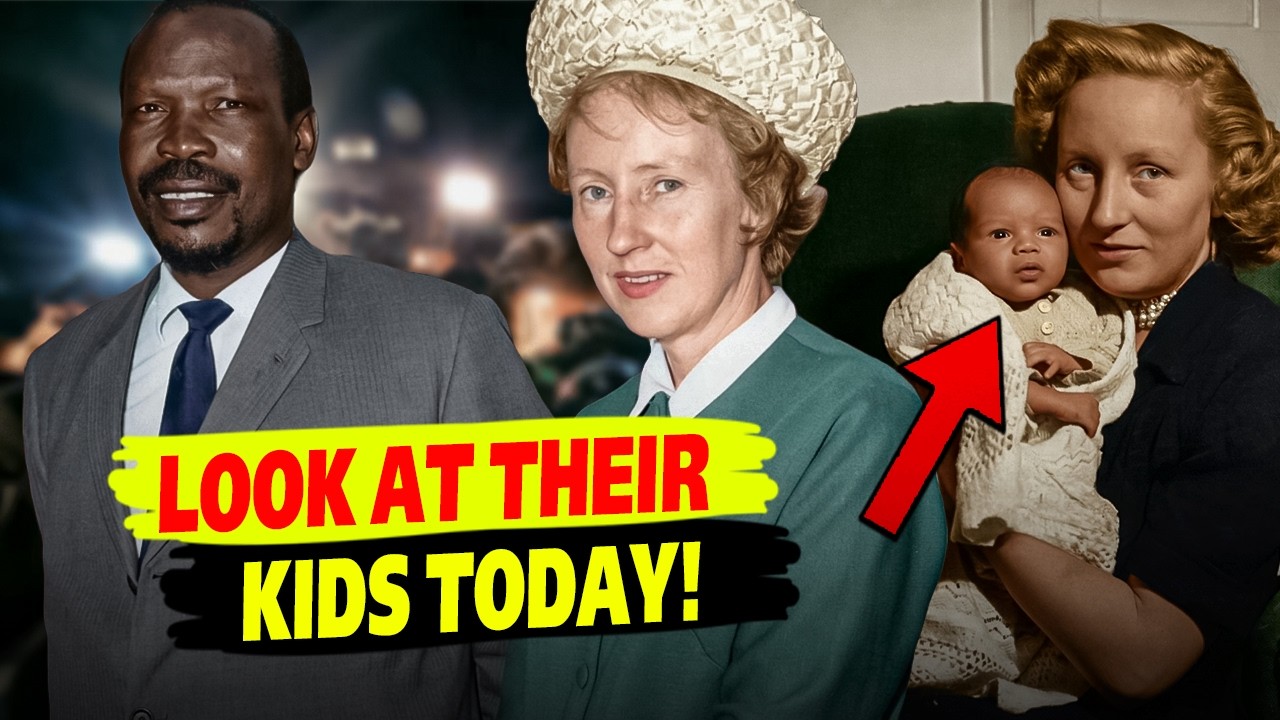 The Love Story of an African King and a White British Clerk. See How Their 4 Kids Look Today!