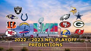 2022 - 2023 NFL Playoff Predictions
